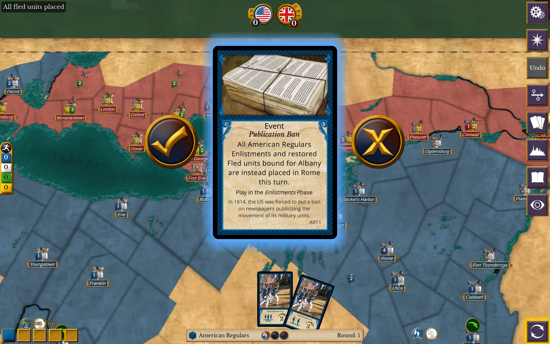 1812: The Invasion of Canada screenshot