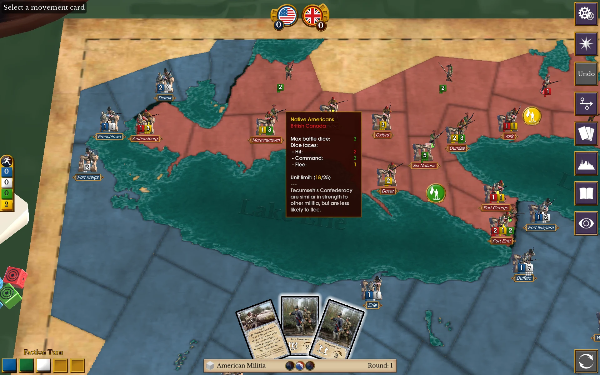 1812: The Invasion of Canada screenshot