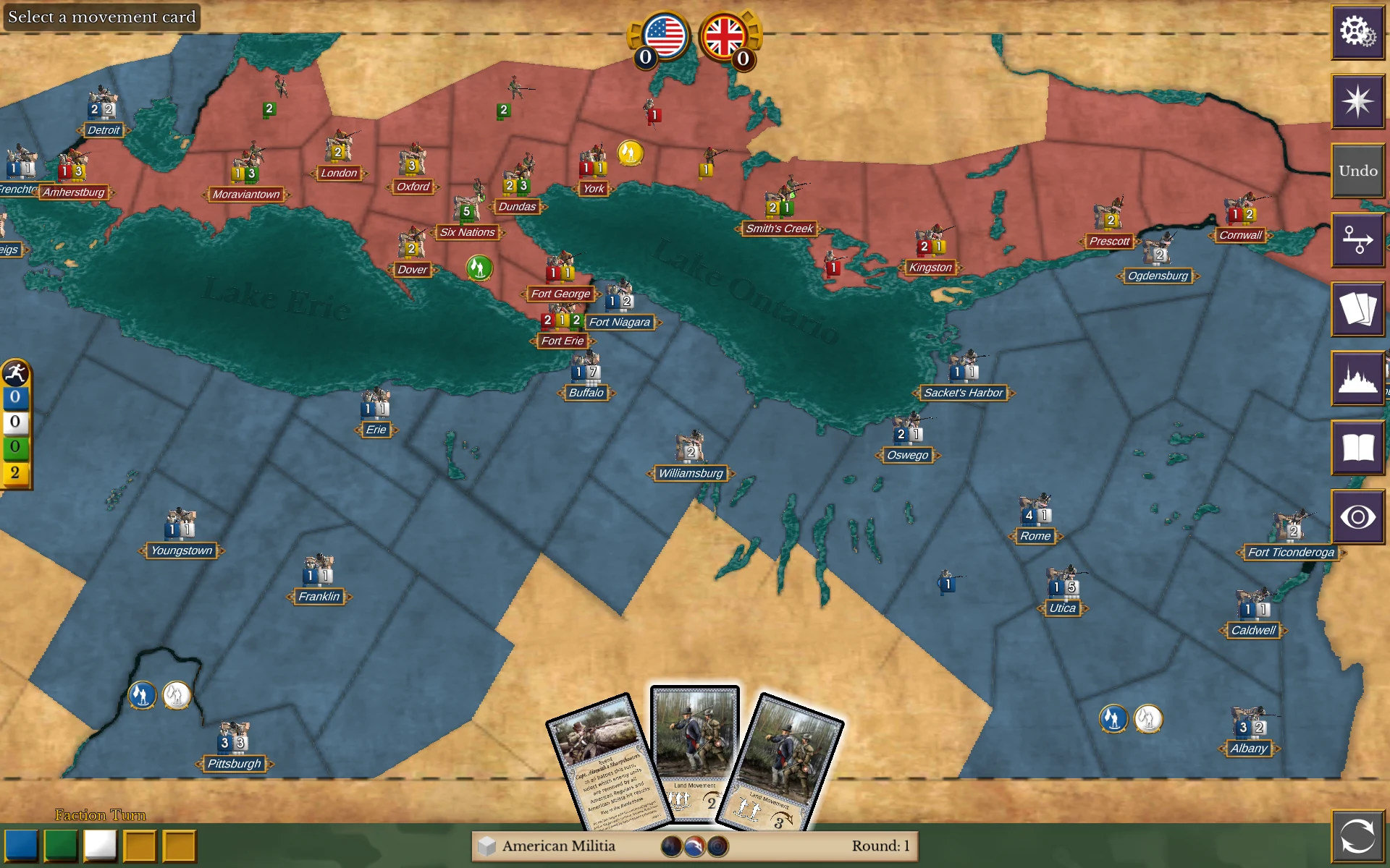 1812: The Invasion of Canada screenshot